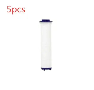 ABS water saving shower head with round head, chrome alloy finish, and 360-degree rotating joint