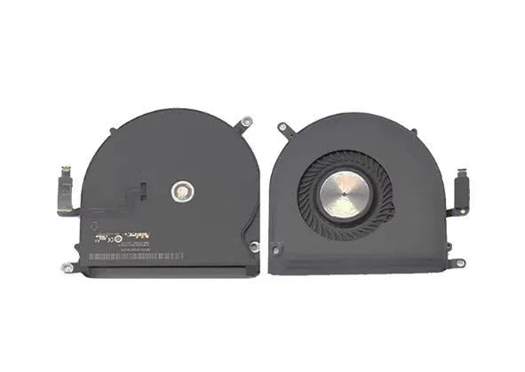 Apple MacBook Pro A1398 laptop cooling fan replacement part with colour-coded model indicators