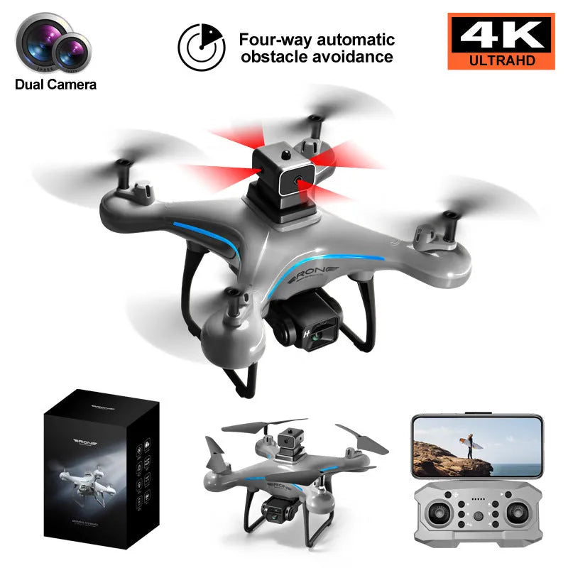 UAV HD drone for aerial photography with four-side obstacle avoidance and optical flow positioning, plastic, under 30cm