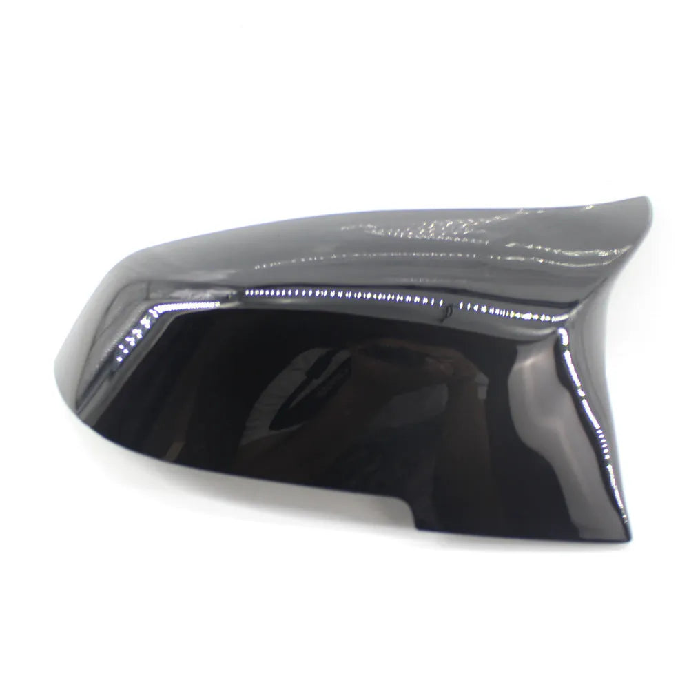 BMW F-series modified horn rear-view mirror shells in paint bright black finish