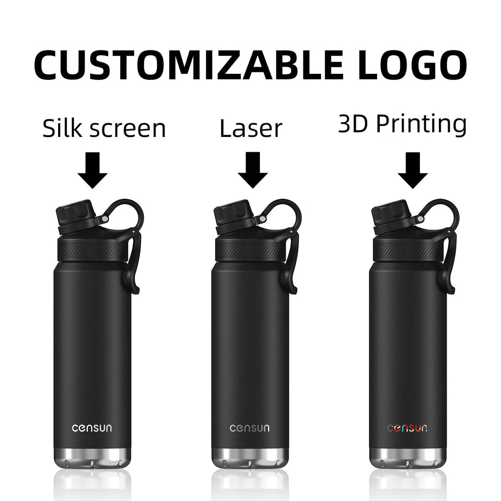 Double-layer stainless steel vacuum mug 700ml with 304 interior and exterior, shown in one of six colours