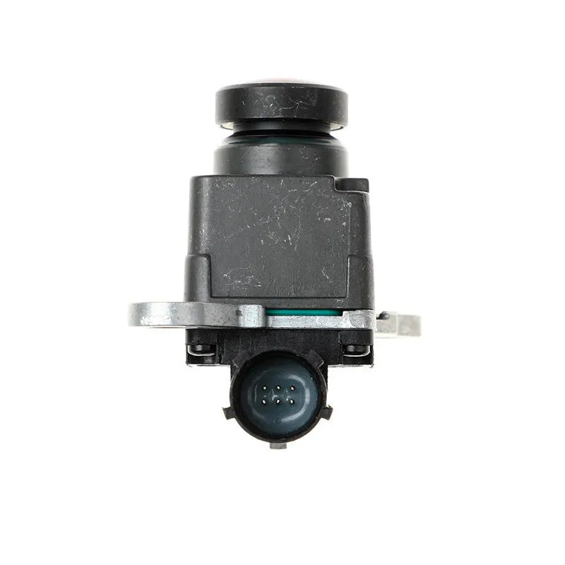 Black plastic rear view reversing camera for Dodge 1500, 2500, 3500, 4500 trucks.