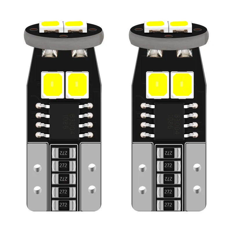 Compact 10mm white car licence plate reading light with fibre glass board construction