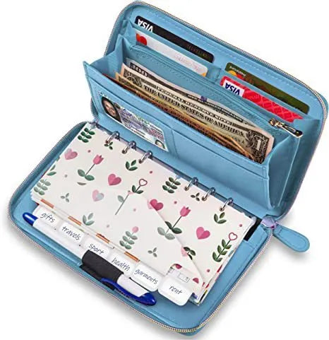 Anti-theft RFID blocking card holder wallet in multiple colour options with money clip