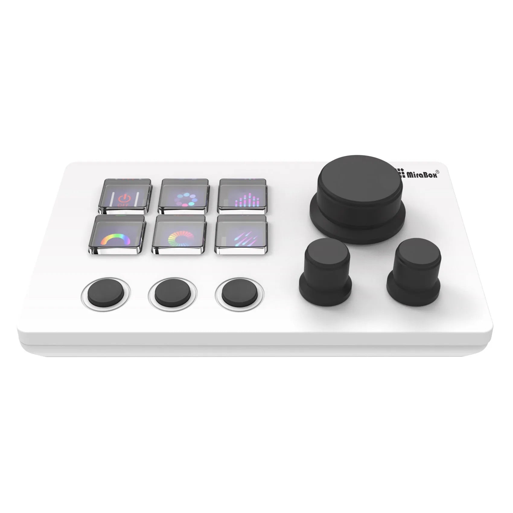 Visual Keyboard N3 USB numeric keypad in black or white with 2-metre cable
