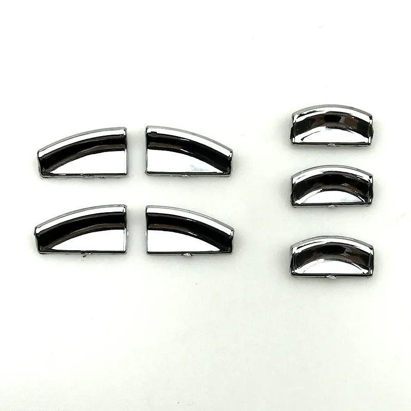 Black glitter decorative adhesive sticker for car window lift button modification