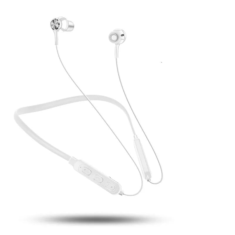 G03 Bluetooth sports earphones with neckband design in red, black or white colour options