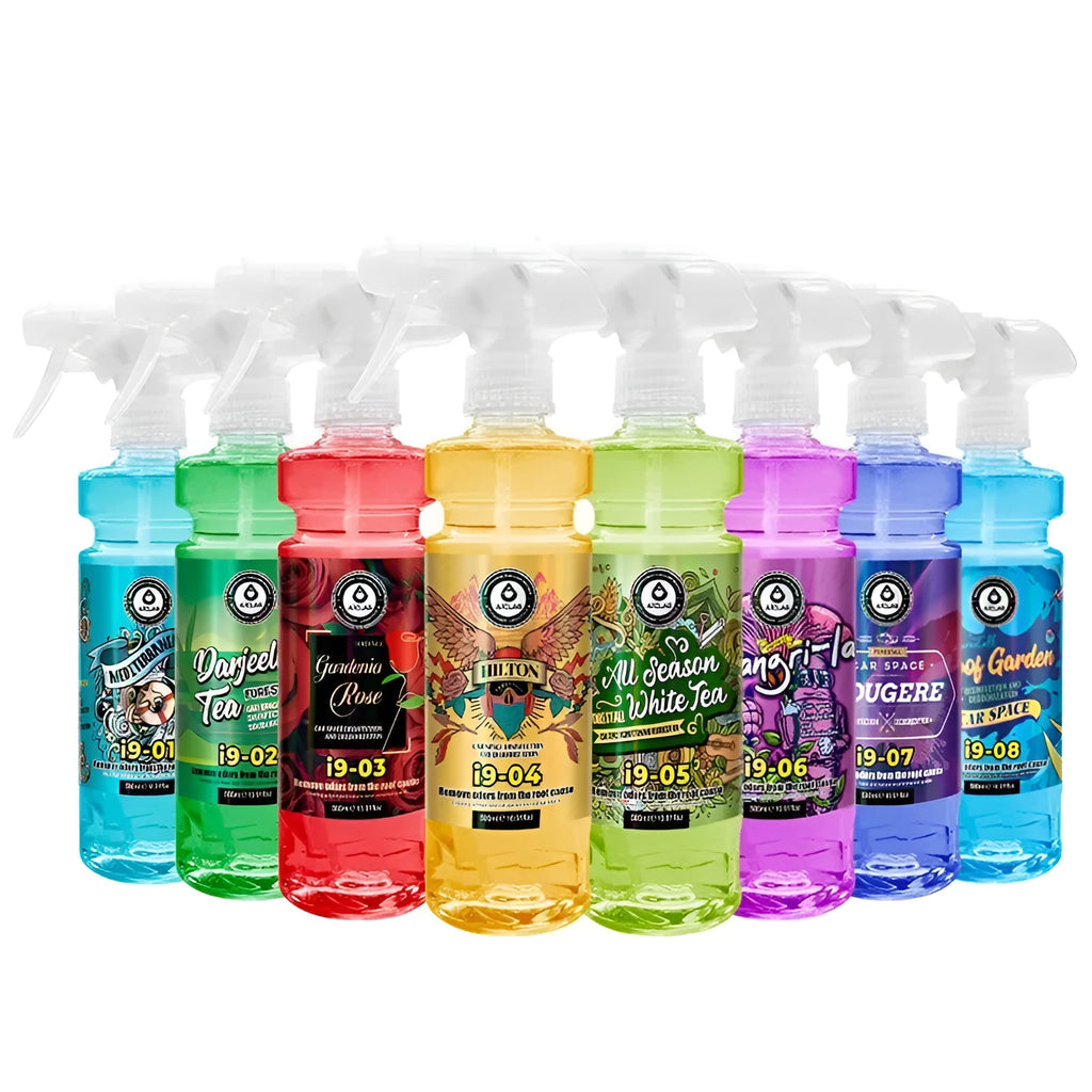 Space Deodorizing Spray 100ml car air freshener with seven fragrance choices