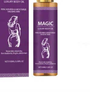 100ml nursing oil treatment bottle with jojoba, camellia and sweet almond oils