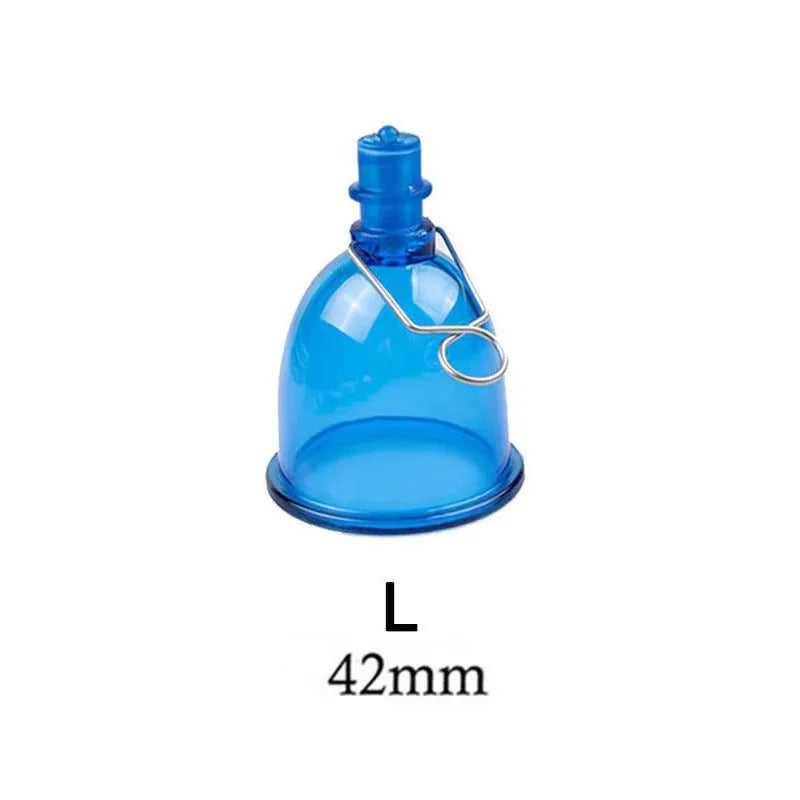 Blue silicone male masturbator cup adult physical stretch exerciser