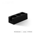 Multifunctional ABS coffee grounds box and handle bracket with portafilter for 51-58mm universal fit