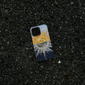 Day And Night Sun Feilin magnetic two-in-one phone case for iPhone with card holder slot, available in glossy and frosted finishes