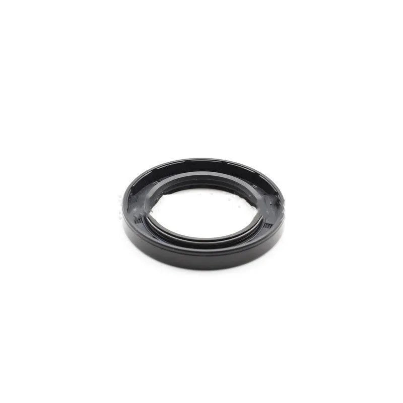 AG100 motorcycle rubber engine oil seal kit showing multiple black seals with carbon steel frames