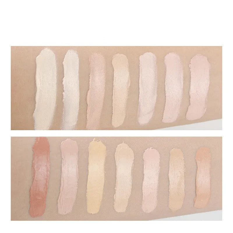 Small gold tube concealer 30g for acne and freckle coverage, waterproof and sweat proof