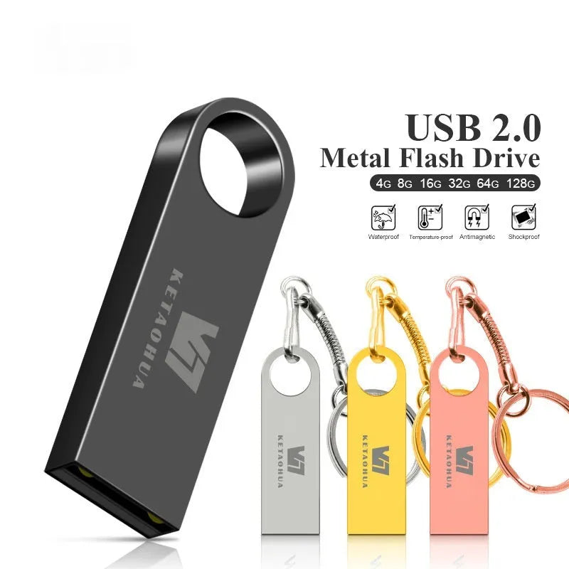 Silver metal car-shaped USB flash drive on a white background showing its compact size and design.