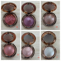High gloss acrylic gel top coat nail polish bottles for UV and LED lamps in six colour options.
