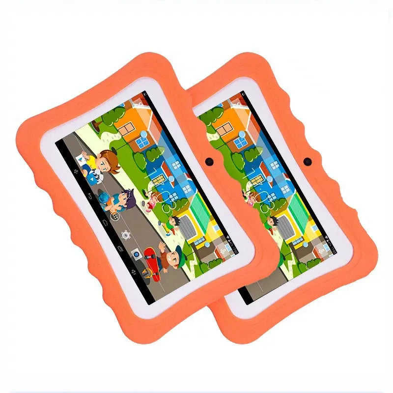 Children's tablet learning machine with 7 inch HD screen in Rose Pink colour