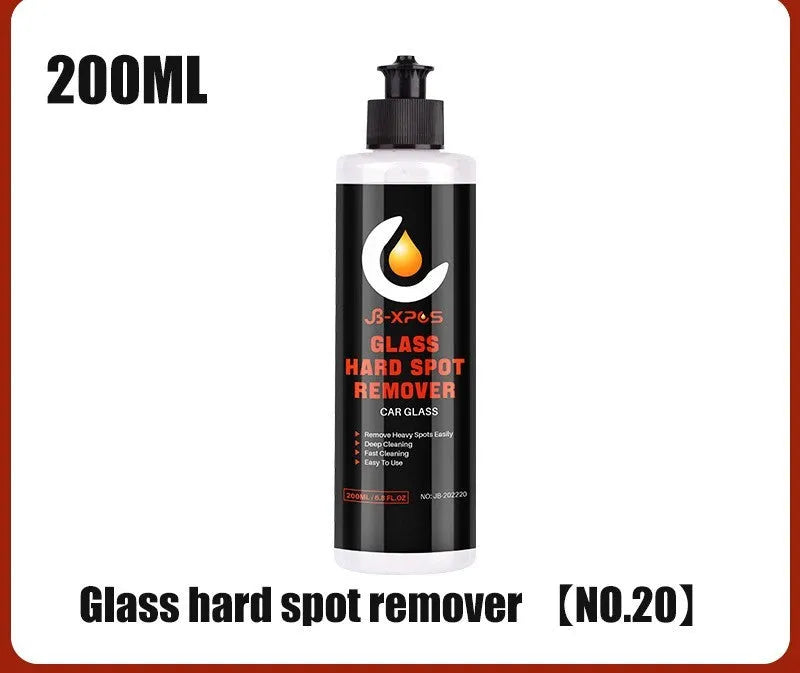 Squeezable tube of glass oil film remover cleaning cream paste in 100ml size