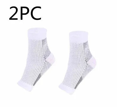 Compression foot sleeve for men women anti fatigue ankle support breathable nylon moisture wicking