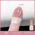 Micro glass bead cat eye gel nail polish in a pot with 15 colour options