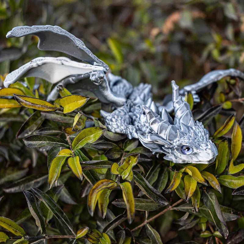 Flying Dragon Wings decoration toy in PLA plastic, showing detailed wing design and colour options.