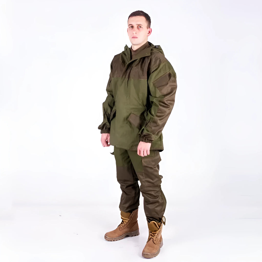 Special Forces Mountain Battle Suit tactical jacket and trousers set in a cotton blend fabric.