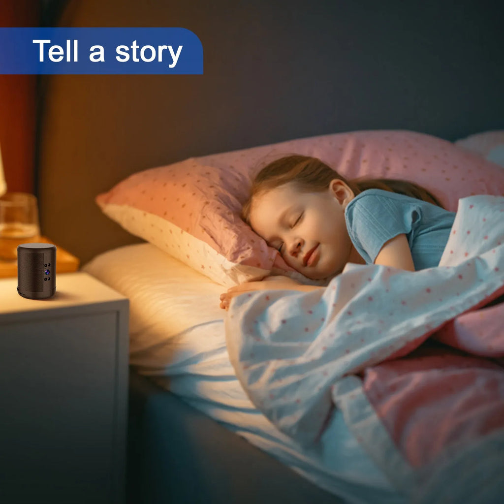 Black HD Z25 smart surveillance camera with dual voice conversation and night vision for indoor use