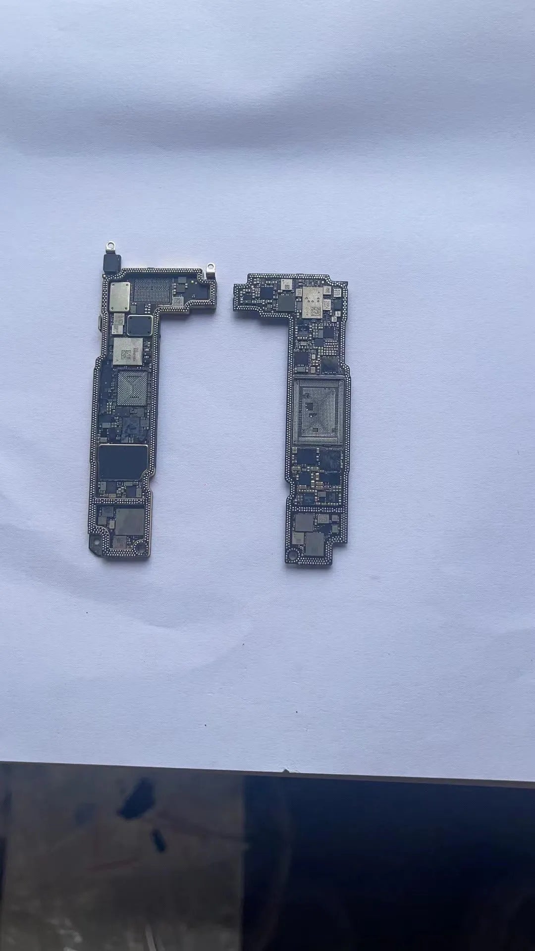iPhone 12 series silver motherboard replacement component for repair technicians