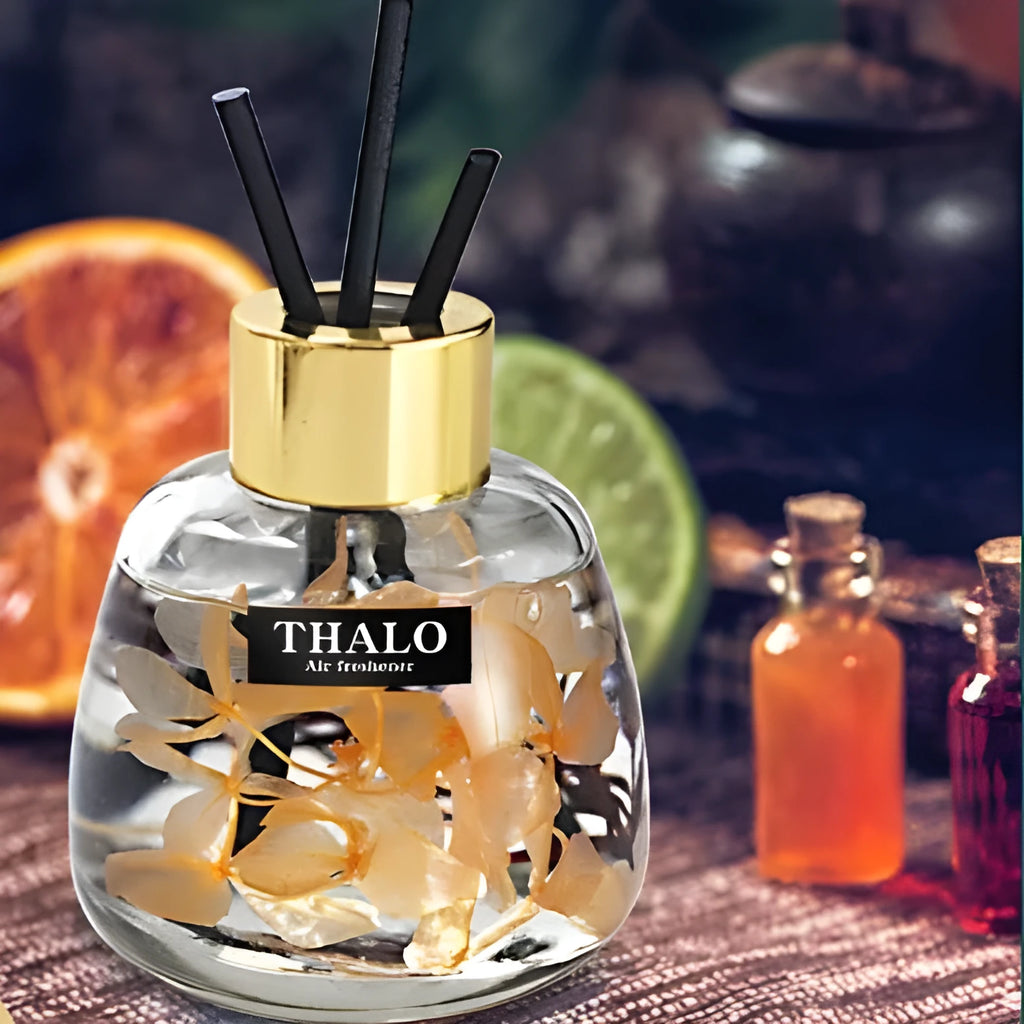 Glass bottle car perfume ornament loose incense automotive decoration