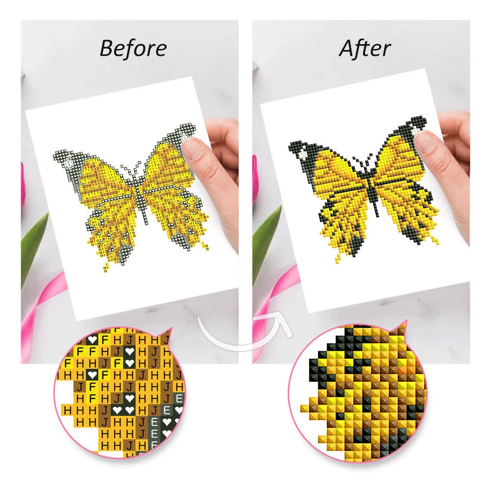 Frameless acrylic diamond painting set in cartoon style, 15x15cm or 18cm painting core, most sets with 12 non-repeating pieces.