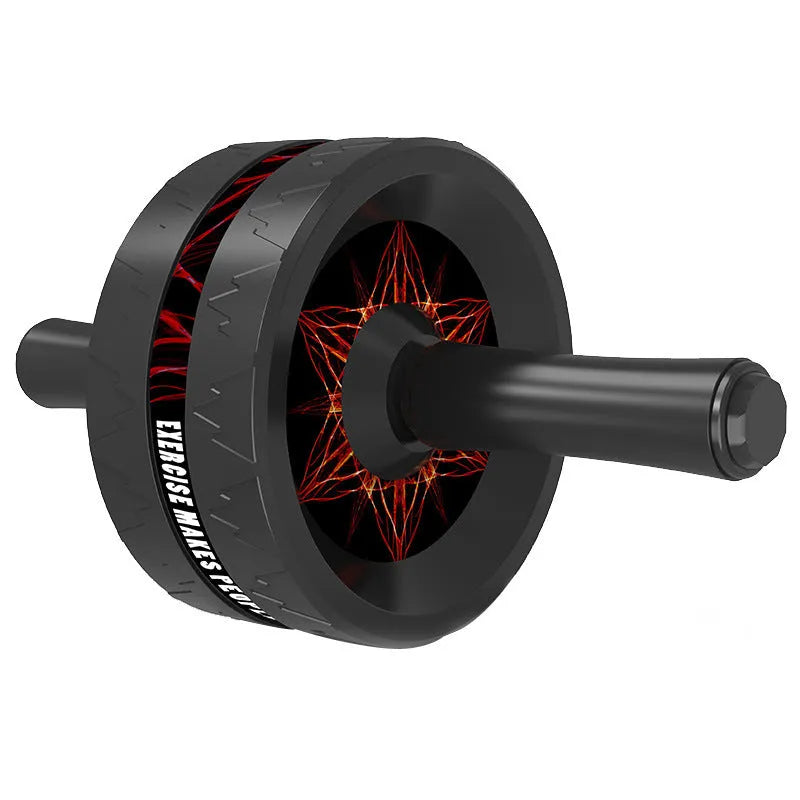 Abdominal wheel fitness equipment in multiple colour combinations for core strengthening exercises