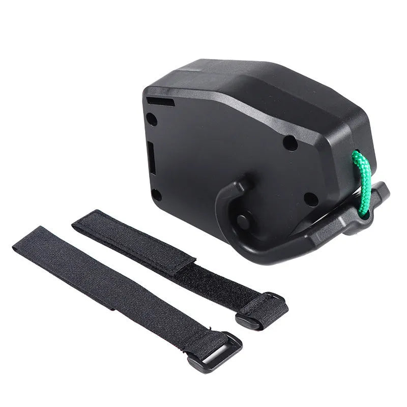 Black plastic and resin bicycle trailer rope for mountain bike and parent-child cycling trailer connections