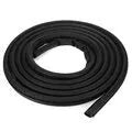 Black rubber sealing strip for Toyota Hiace sliding door, 5 metres long.