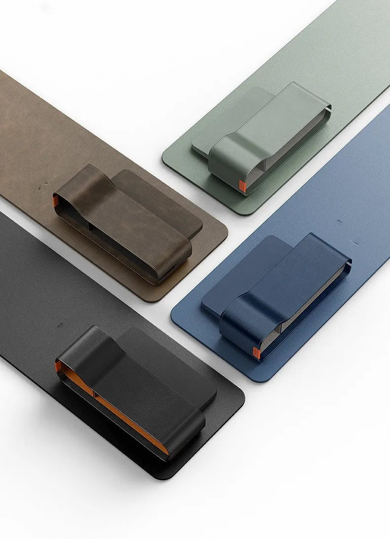 Metal car seat gap storage box, 1L capacity, in Black, Cloud Gray, Marble Gray or Star Sea Blue.