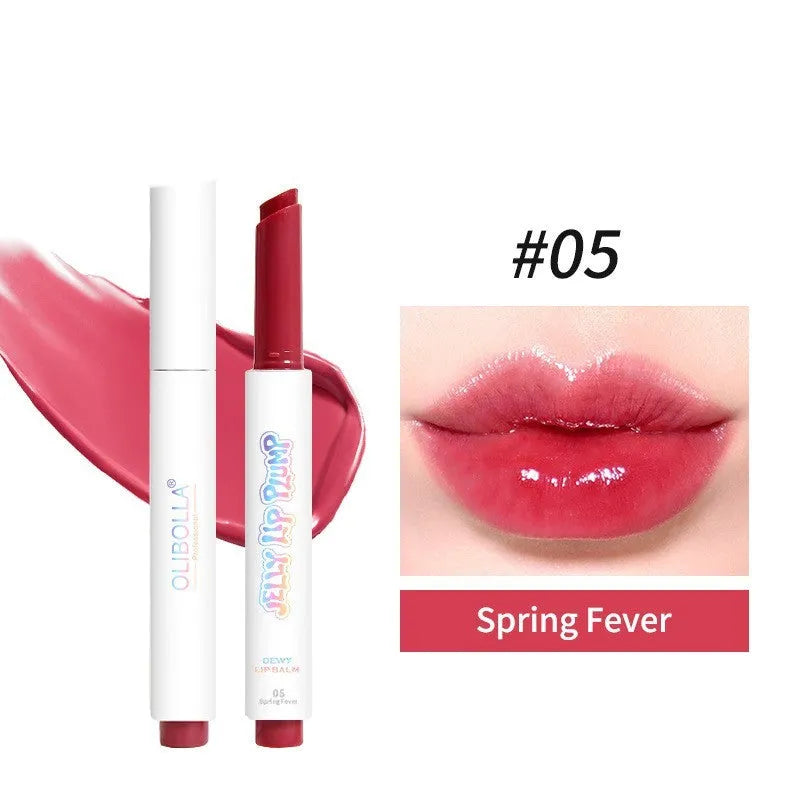 6 Colour Press Water Light Solid Lip Lacquer Lasting Moisturising Lipstick Universal Skin Type 01 Makin'Me Blush 02 Pink Flamingo 03 First Crush 04 Hot Stuff 05 Spring Fever 06 Berry Season