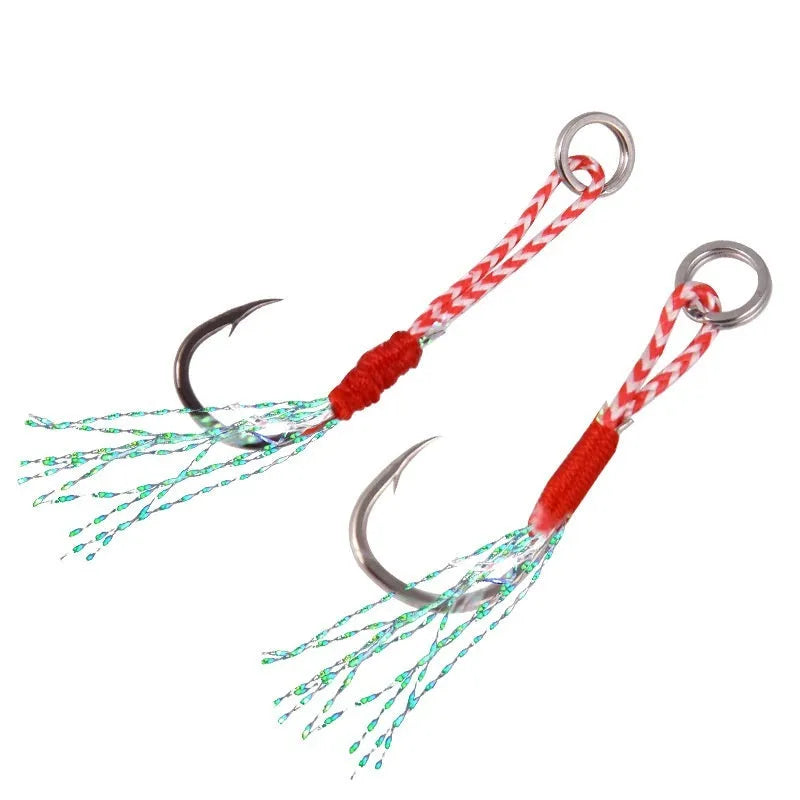 Bright wire iron plate fishing hook for sea fishing in sizes No. 9 to No. 14
