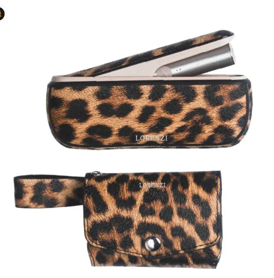 Light Luxury Storage Protective Bag in Leopard print and Yellow colour options with zip closure.
