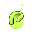 Bluetooth wireless ear hook headset OWS binaural non in-ear design in black