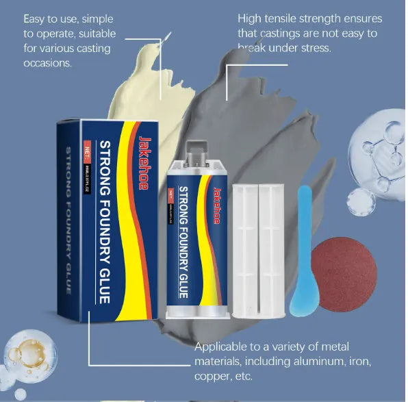 85ml metal sealant epoxy kit for stainless steel, copper and aluminium bonding with tools