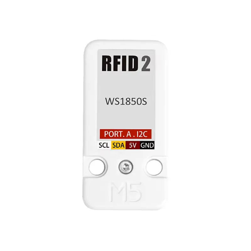 M5Stack WS1850S 13.56MHz RFID sensor module with connection cable