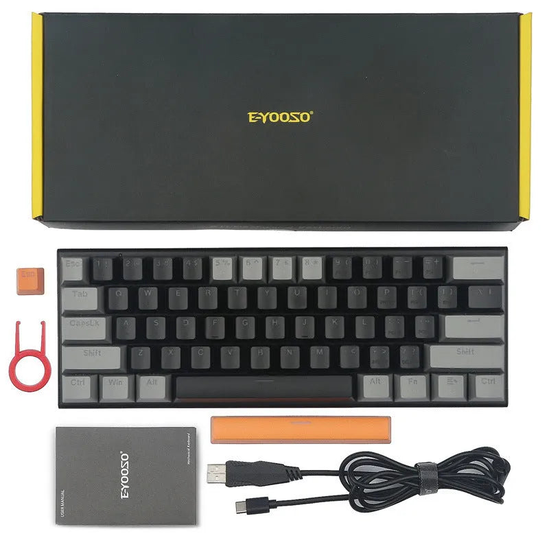 Aluminium alloy mechanical keyboard key cap set in various colour options for universal keyboards.