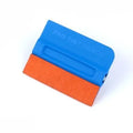 ABS film scraper for car vinyl wrap installation with deerskin or wool scraping surface
