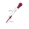 Electrohydraulic hydrometer with glass suction tube for automobile battery electrolyte testing