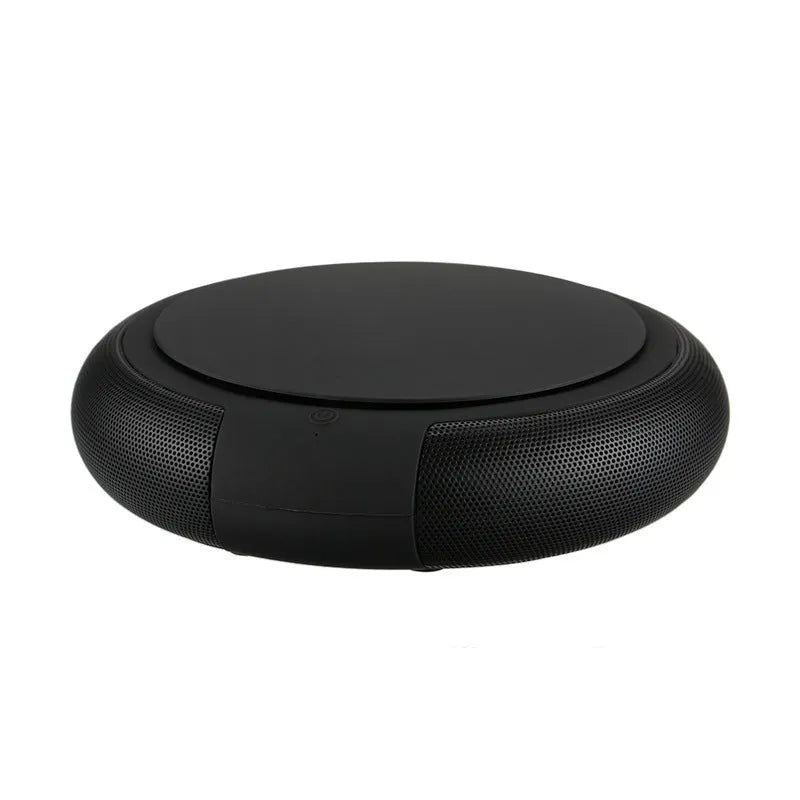 Portable car air purifier in black or white, ABS body, 155x42mm, USB powered, with negative ion function.