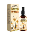 Rich hair growth spray 30ml bottle with biotin and ginger root oil ingredients