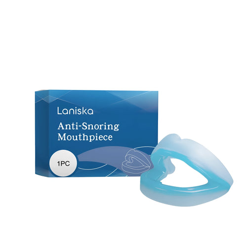 Anti-snoring braces made of flexible silica gel for jaw support and better sleep
