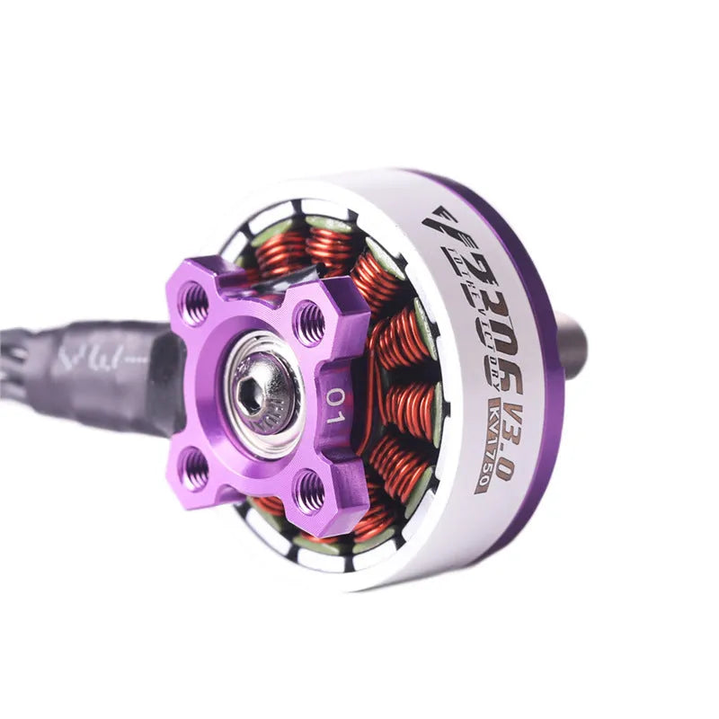 Crossing machine UAV accessories 5-inch FPV brushless motor plastic orange pink KV2550