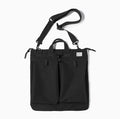 Marden Tooling Helmet canvas crossbody messenger bag in military green with shoulder strap