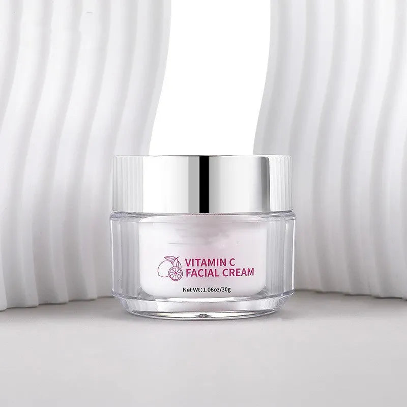 Vitamin C face cream 30g universal skin type compact 6x6x5.2cm cosmetic skincare product