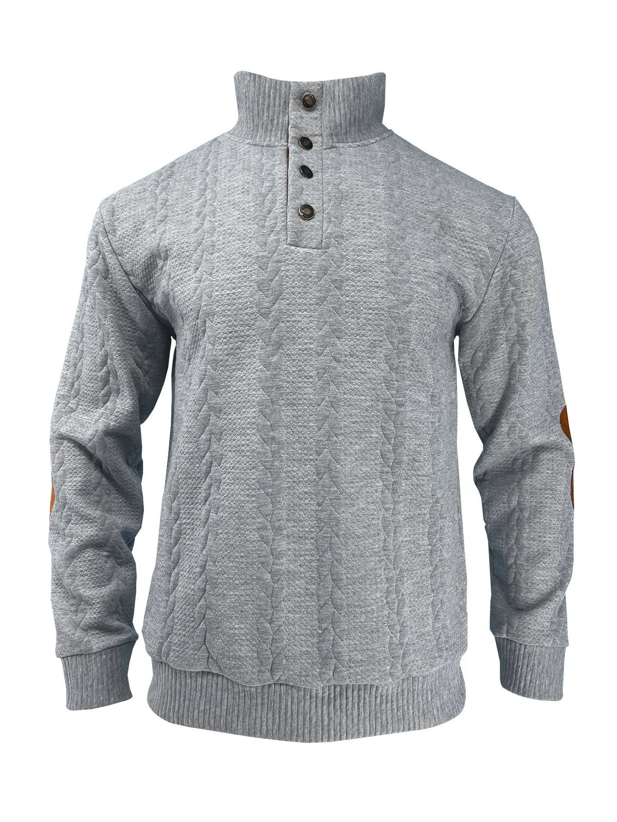 Men's patch embroidery sweatshirt in solid colours, polyester, sizes S to XXXL, casual pullover.